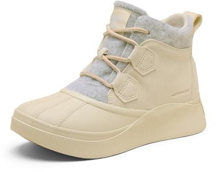 Sorel out N About IV Classic WP, Botas de Moda Mujer, Honey White, Dove, 37.5 EU