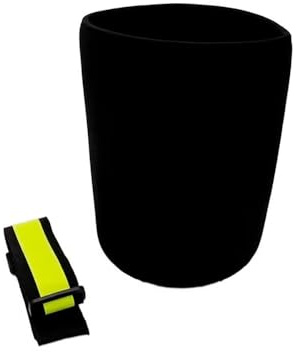 Insulated Neoprene Mini Keg Cooler with Shoulder Strap & CO2 Bulb Pockets – Fits 4L/5L/10L Beer Kegs for BBQ, Camping, Parties(5L)