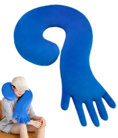 Naqqios Almohada de Abrazo Suave - Almohada para a Dormir, cojín de Felpa de Palma | Simulación de Marido COMOLO Cuerpo Abrazo, Brazo de relajación Almohada acurrucada con Acogedor Abrazo para Novia,