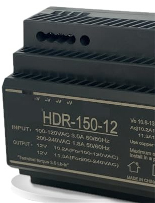 Fuente De Alimentación Conmutada Ultradelgada For Riel DIN, 12 V, 24 V, HDR-15 W, 30 W, 60 W, 100 W, 150 W, Controlador LED Delgado, Transformador De CA A CC.(24V_15W)