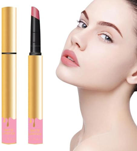 WJnflQN Tinta Labbra | Cosmetici di Bellezza per il Makeup con Pigmenti Vellutati e Intensi,Rossetto Opaco,Per Appuntamenti Eventi Incontri Uscite e Viaggi