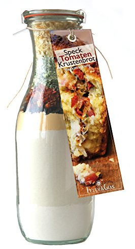 Feuer & Glas Gourmet-Backmischung im Glas für Speck-Tomaten-Krustenbrot