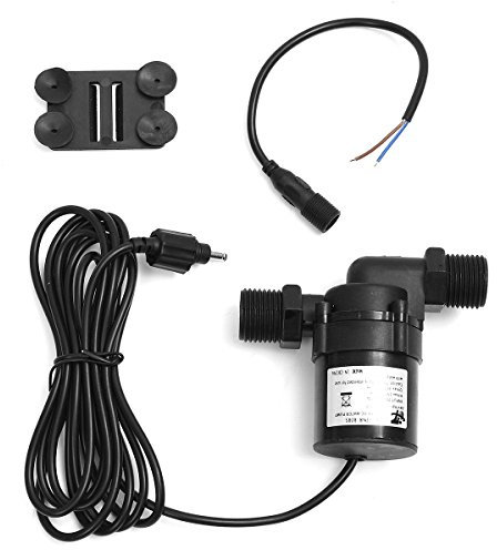 MASUNN Mini Solar Dc 12V-24V 700L/H Acqua Calda Circolazione Pompa del Motore Brushless Lavaggio