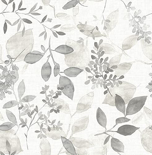 NuWallpaper NUS3144 Grå Breezy Peel & Stick-tapet