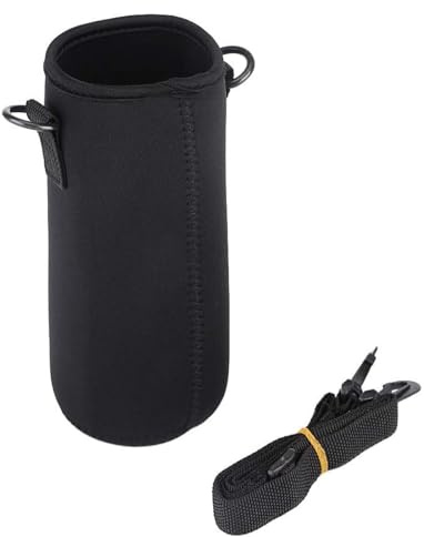 VIFERR Wasserflaschenhülle, Wasserflasche Neopren Flaschenhülle Tragbare Trinkflasche Halterung Wasserflaschen-Tragetasche Flaschenhülse für Outdoor Camping Wandern Angeln Picknick
