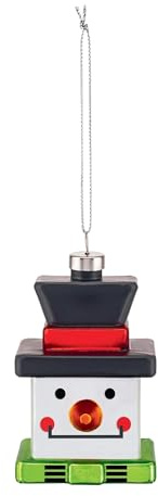 Alessi Snow Cube Decorazione Natale, Multicolore