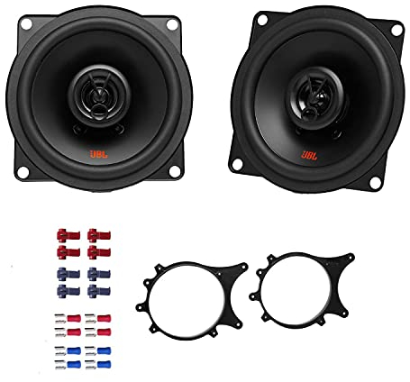 JBL Stage2 524 Auto Lautsprecher Boxen 420 Watt 13 cm 2 Wege Koax passend für BMW 3er Compact (E36) 1994-2000 Seitliche Heckablage