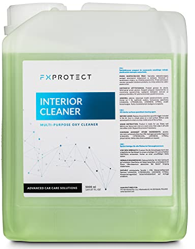 FX Protect Interior Cleaner Spezial-Reiniger 5L | ausgezeichnete Reinigung für den Fahrzeuginnenraum | Cockpitreiniger, Innenreiniger für Kunststoff, Gummi, Leder & Textilien