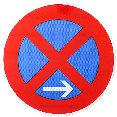 Original Verkehrsschild RA2 Nr. 283-20 Absolutes Halteverbot Ende rechts 600 mm StVO RSA-21 RAL Straßenschild Baustellenschild Verkehrszeichen Verkehrsschilder Straßenschilder Schild Schilder