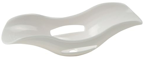 Hutzler Egg Yolk Separator - Easily Separates Egg Yolks from Whites (White)
