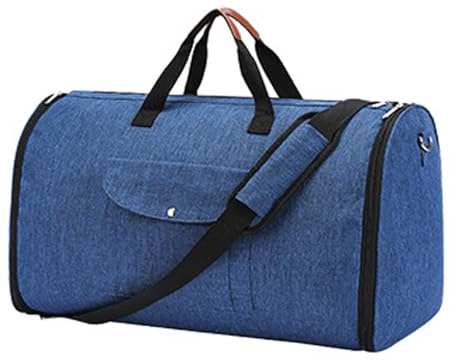 Kleidersack Reisetasche, Anzugtasche für Herren Anzugsack mit Schuhfach, 2 in 1 Hängekoffer Anzughülle Business Reisetasche, Kleiderhülle für Anzug und Kleid