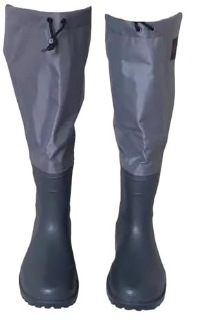 KPHYMOD Watstiefel Hüftwaders für Fliegenfischen, wasserdichte, leichte Wat-Hüftstiefel(Blue,45 EU)
