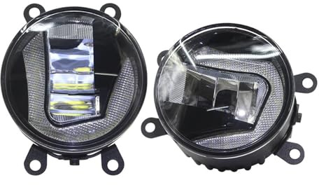 Faros De Coche para Opel para Movano 2000-2006 2007 2008 2009 2010 Proyector LED Luz Antiniebla Delantera Luz Circulación Diurna DRL H11 Blanco 12 V Diseño Coche Diurna Faros DRL Luz