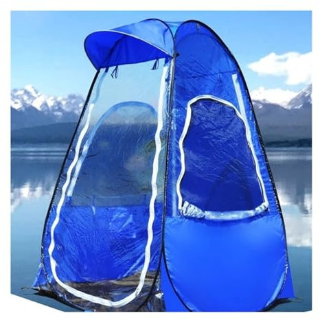 Tunnelzelte Pravacy Beobachten Spiel Zuschauer EIS Angeln Zelt Sonnenschirm Outdoor Camping Zelt Angeln Outdoor Pop Up Zelt UV Campingzelt
