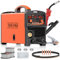 FEIFANKE MIG Welders 240V 250A 6 in 1 Without Gas MIG/Gas MIG/MMA/Lift TIG/Spot Welding/Single Pulse MIG Welding Machine IGBT Inverter Gasless MIG Welders with Fast Wire Feed Gas Test