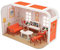 ifundom 1satz Miniatur Wohnzimmer Spielzeug Mit Möbeln Kreatives Puppenhaus Kit Für Junge Mädchen Realistisches Design Und Sicheres Material Fantastisches Mini Zimmer