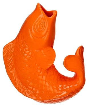 Giftcompany Mamsell Koi Fisch Vase XS neon orange 15,5cm