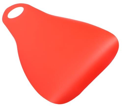 Kisangel 2 Stück Skibrett Schnee rutschen schneeschieber für schneewe schneeboard Watte Schnee Grasgleiter für den Außenbereich Schneefeld-Skateboard Snowboard Plastik rot