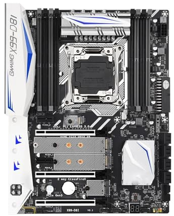Placa Madre Fit For LGA 2011-3 Kit xeon x99 Placa Base e5 2680 V4 CPU Juego Completo y 64GB DDR4 2400MHz REG ECC Memoria mae f8 ATX