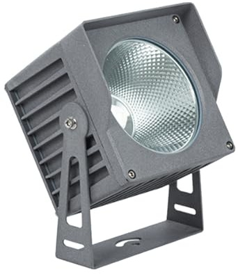 QICBYING Spot LED - Projecteurs Paysagers, Projecteur LED Longue Portée Étanche IP65 pour Extérieur, Éclairage D'arbres COB AC220V, Éclairage De La Pelouse De La Cour De La Villa(White,A-30W(220V))