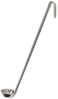 Stainless Steel Soup Ladle with Long Handle, 0.5-16 oz Capacity, Measuring Spoon for Soup, Sauce & Gravy (1/2 oz)