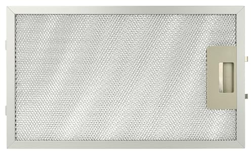 vhbw Filter Metallfettfilter kompatibel mit Zanussi ZHC664X Dunstabzugshaube - 32,5 x 19,6 x 0,85 cm, Metall