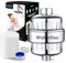 WuikerDuo Filtro Ducha,Filtro Antical Ducha,Ducha Filtro Universal Reemplazable para Elimina Los Metales Pesados Cloro y Otros Depósitos en Agua Dura, Reduce la Picazón en la Piel Seca y la Caspa