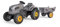 Smoby - Traktor Stronger XXL + Anhänger - Großer Trettraktor für Kinder - Einstellbarer Sitz - Lenkrad mit Hupe