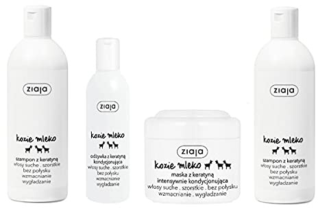 Auto-schmuck ® Ziaja Kosmetik Sets, Gesichtscreme, Tagescreme, Nachtcreme, Augencreme, Gesichtswaschgel, Handcreme, Körperbutter, Körpermilch, Körperbalsam, (Ziegenmilch Haar Set)