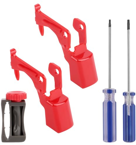 LWMTT Gatillo para V11 V10 Interruptores Reforzados V11 V10 Reforzadas con Interruptor Accesorios para Aspiradora V11 V10 con 2 Botón de Repuesto 1 Bloqueo de Gatillo 2 Destornilladores