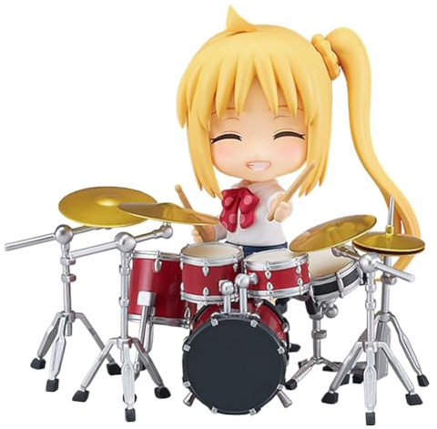 Zhongkaihua Anime Bocchi The Rock Figuras de Arcilla Ijichi Nijika Figuras movibles Cabezas Intercambiables y Accesorios Ijichi Nijika Figuras de acci髇 Mini Estatua de PVC Modelo Adornos