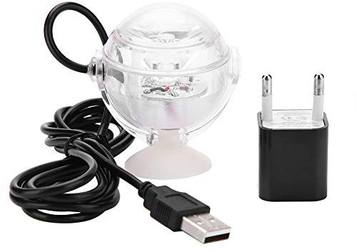 Mehrfarbige Beleuchtung, Wasserdichte Aquarium-Mini-LED-Strahler, Tauchlampe für Aquarien