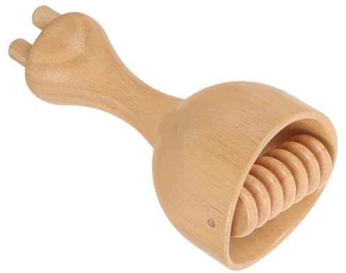 IWOWHERO Handgehaltenes Massagegerät Aus Holz Zur Reduzierung Von Massagewerkzeugen Aus Holz Für Die Therapie
