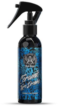 BadBoys Entretien des pneus en céramique 150 ml Noir pour pneus mats et brillants Pour pneus professionnels Entretien du caoutchouc Produit d'entretien de voiture