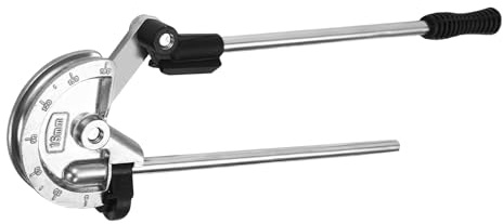 Manuell rörbender 16/18 mm, koppar aluminium manuell rörböjare 0-180° böjverktyg för koppar, aluminium och mjuka metallrör (16 mm)