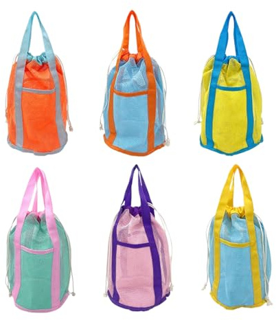 Bolsa Para Juguetes De Piscina 6 Piezas Ligero Ergonómico Secado Rápido
