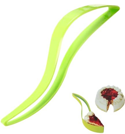 Slicer Di Torta Premium - Strumento Da Taglio A Torta E Cheesecake Con Impugnatura Di Comfort | Server Pasticceria Sicura Per La Lavastoviglie Per Matrimoni, Compleanni | Coltello Per Torta In Acciaio