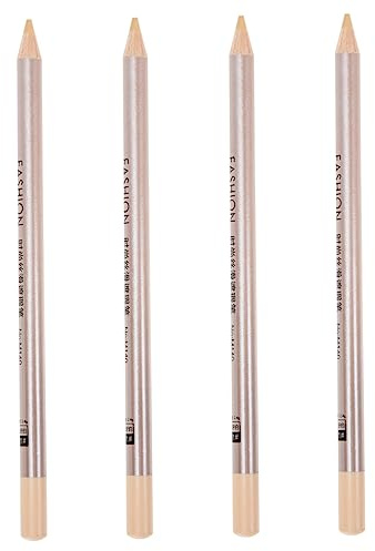POPETPOP 4pièces Stylo Correcteur Taches Cicatrices Crayon Anticerne Naturel Bois Portable Pour Visage Adapté Débutantes Et Usage Quotidien