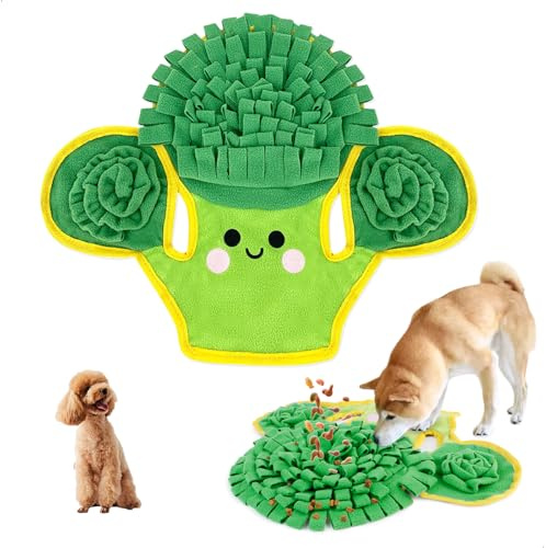 Alfombra Olfativa Perros, Juegos Interactivos para Perros, Alfombra Olfato Lavable para Perro, Alfombra Olfativa para Alimentación Lenta de Mascotas, Adecuada para Perro Pequeños y Medianos