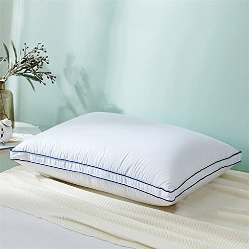 Pillow Down Pillow Neck Pillows for Sleeping Bed Pillows Cotton Shell with 3 Layer Filling Soft and Fluffy