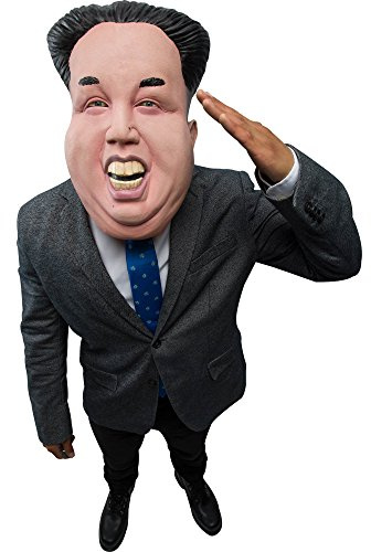 Rubies 69064NS Offizielle Dear Leader Latex-Maske, Verkleidungszubehör für Erwachsene, Halloween, Halloween