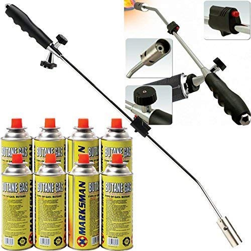 Weed Burner Killer Butane Gas Blowtorch Outdoor Garden Moss Fungus Destroys