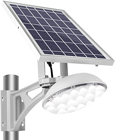 XRDZYXGS Solar Straßenlaterne, Straßenlampe mit Bewegungsmelder und Fernbedienung 1000 Lumen Solarleuchten für Außen IP65 Wasserdichte für Straßen, Einfahrten, Garten, Parkplätze