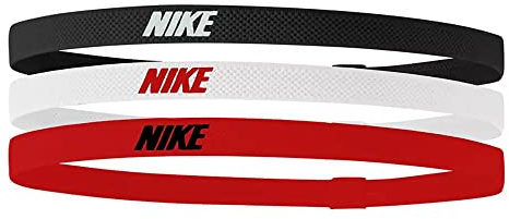 Nike Herren Hoofdband 9318 Stirnband, 083 Black/White/University Red, Einheitsgröße EU