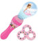 LEXIBOOK - Barbie - Stories projector, torch light and projector with 3 discs, 24 images, create your own stories, LTC050BB