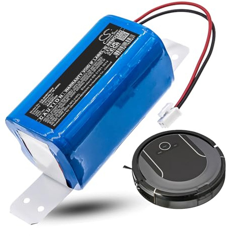 2600mAh Ersatzakku kompatibel mit Shark AI Robot PRO RV2001WD, ION Robot Vacuum Cleaning Syst, ION Robot Vacuum Cleaning Syst, ION Robot Vacuum R71, Vacuum R72, Vacuum R75, RVBAT850, RVBAT850A