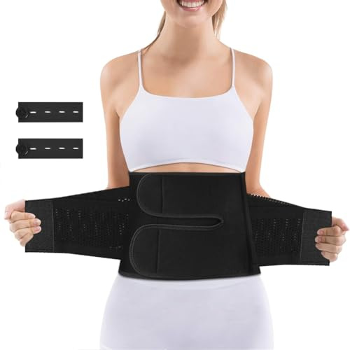 ACWOO Postpartum Belly Wrap, C Section Recovery-Bälte, Postpartum Support Belly Belly, Bukbindare Efter Graviditet Postpartum Belly Band Efter Födseln, Bukgördel Korsett Body Shaper