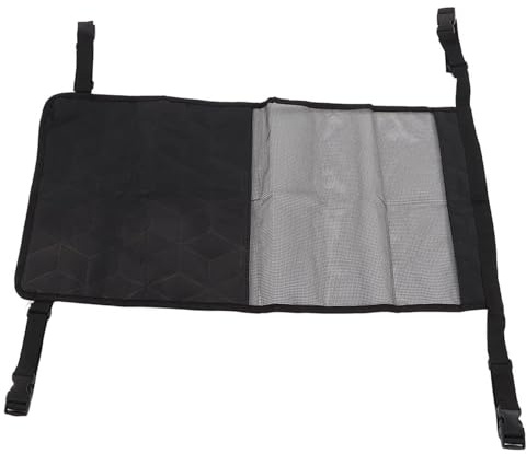 Generic Barrera de coche para perro, barrera de red de coche para SUV, barrera de malla para asiento trasero de automóvil, asiento trasero divisor de coche para mascotas, fácil de instalar, valla para