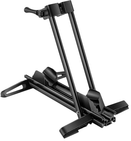 Bike Stand Display | Fahrrad Stand Mountain Bike | Bike Floor Stand | Electric Bike Rack with Sturdy Design for Indoor and Outdoor Use, Perfect for Garage, Home or Maintenance Work