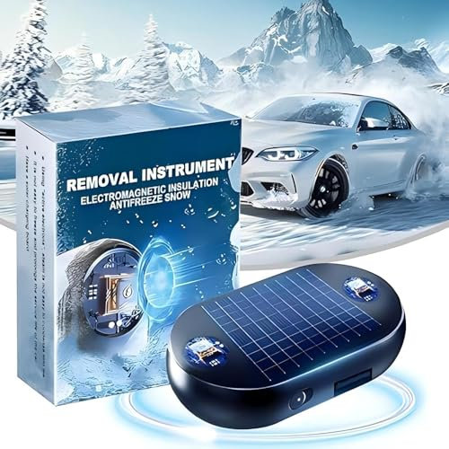 BesBet Auto Auftauen, 360°-Enteisungsmöglichkeiten Auto-Interferenz-Anti-Frost-Gerät Kompaktes Tragbares In Verschiedenen Situationen,1PCS